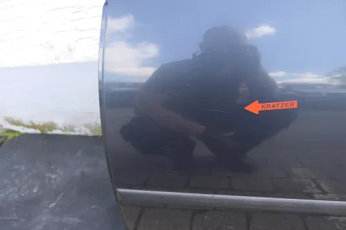 VW Golf 4 Limousine Tür hinten links grau LC7V (KEINkombi) (123822)