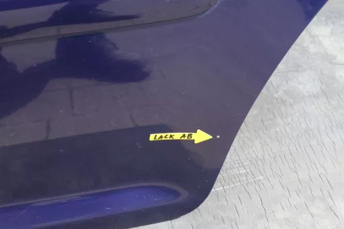 VW Touran 1T 1T3 Tür hinten links blau LB5N indigoblau mit Scheibe (123850)