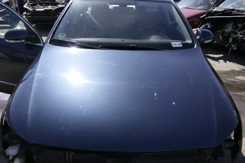 VW Passat 3C Motorhaube Klappe vorne vorn Haube grau blau LC5F bluegraphit