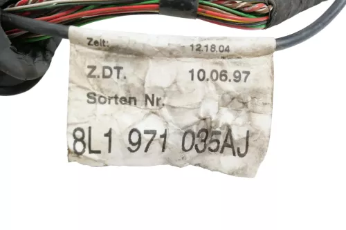 Audi A3 8L 2/3-Türer Kabelbaum Tür Türkabelbaum ZV vorne links 8L1971035BA / BE (125216)