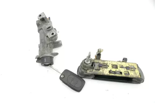 Audi A6 4B Zündschloß Schloß Zündung 1x Schlüssel 4B0905851B mit 1x Türshloß