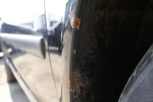 Skoda Octavia 1Z Kotflügel vorne rechts schwarz LF9R auch Kombi (125282)