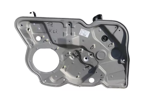 Skoda Octavia 1Z  ektrischer Fensterheber Gestänge vorne links 1Z1837461 Modul (125308)