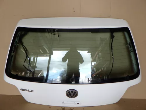 VW Golf 4 Limousine Heckklappe Kofferraumklappe Klappe hinten weiß LB9A (125454)