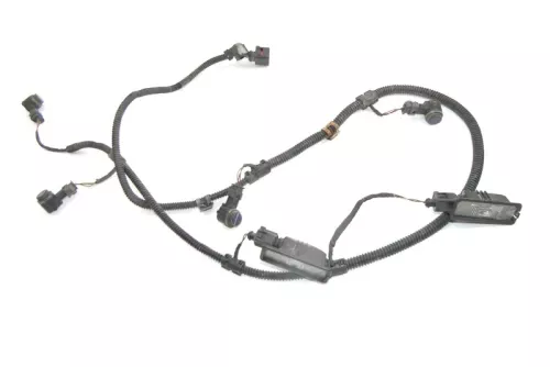 VW Golf 6 5K Einparkhilfe PDC Kabelbaum Parksensoren hinten blau (125511)