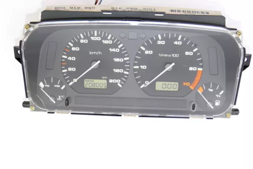 VW Polo 6N Tacho Tachometer Kombiinstrument 208.000km 6N0919860 Benziner (125743)