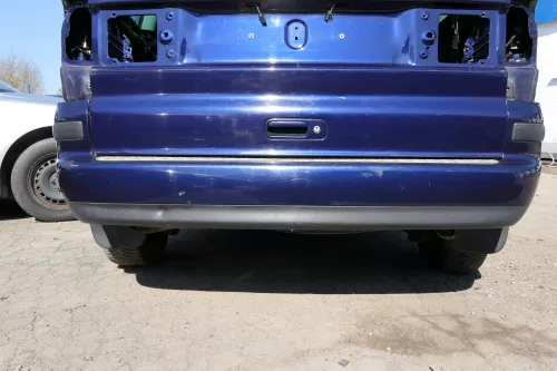 VW Sharan 7M Stoßstange hinten Heckstoßstange ab Bj. 2000 PDC blau LB5N