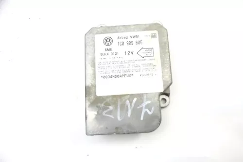 VW Sharan 7M Octavia 1U Steuergerät Airbag Airbagsteuergerät 1C0909605 Index 06