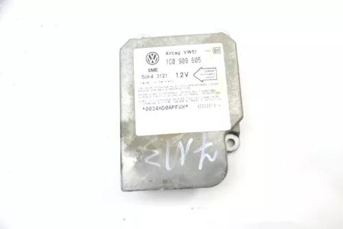VW Sharan 7M Octavia 1U Steuergerät Airbag Airbagsteuergerät 1C0909605 Index 06 (126276)