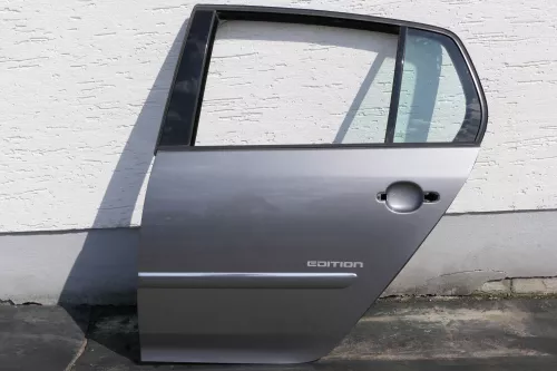 VW Golf 5 V 1K Tür Türrahmen hinten links 4/5-Türer grau LA7T unites grey (127424)
