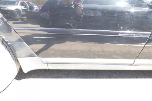 Audi A6 4B C5 Tür Türblatt hinten rechts schwarz LY9B brilliantschwarz (127645)