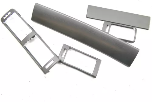 Audi A6 4B C5 Verkleidung Klappe Abdeckung Dekor Blende grau 4B1853190 7G4 B29