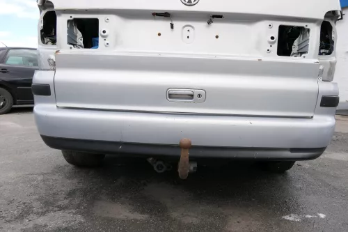 VW Sharan 7M Stoßstange hinten Heckstoßstange silber ab Bj. 2000