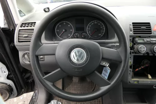VW Polo 9N 9N3 Touran Fox Lenkrad 4-Speichen 1T0419091C für Airbag  (127968)