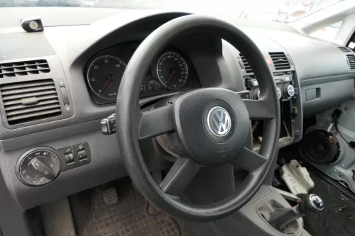 VW Polo 9N 9N3 Touran Fox Lenkrad 4-Speichen 1T0419091C für Airbag  (127968)