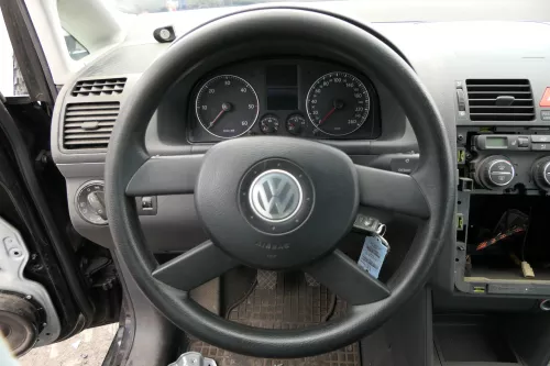 VW Polo 9N 9N3 Touran Fox Lenkrad 4-Speichen 1T0419091C für Airbag