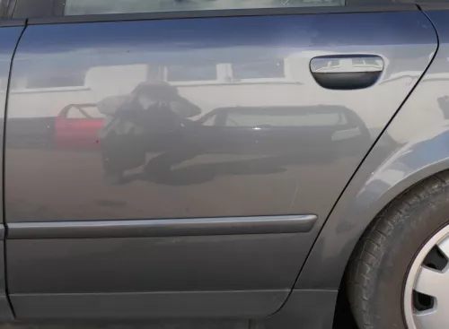 Audi A4 B6 8E nur Türblatt Tür hinten links grau LX7Z Kombi+Limo (127987)