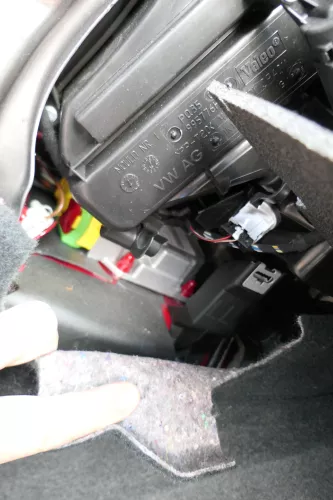 VW Eos 1F Steuergerät Airbagsteuergerät 1Q0959655B 01R