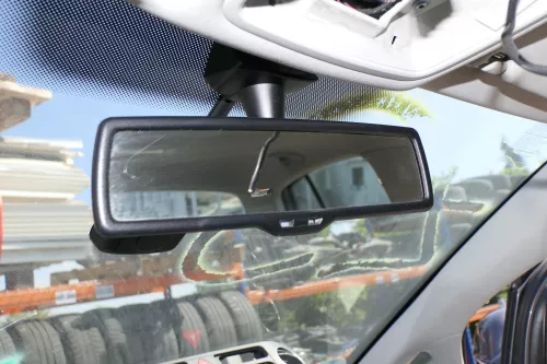 VW Golf Plus Spiegel Innenspiegel automatisch abblendbar schwarz 5M0857511B (128276)