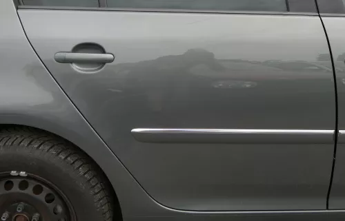 VW Golf 5 V 1K Tür nur das Türblatt hinten rechts 4/5-Türer grau grün LA6Q (128285)