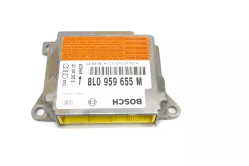 Audi A3 8L Steuergerät Airbag Airbagsteuergerät 8L0959655M 8L0 959 655 M (128395)