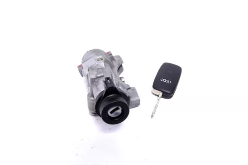 Audi A4 B6 8E mit 1x Schlüssel Schloß Zündschloß Funkschlüssel (128467)