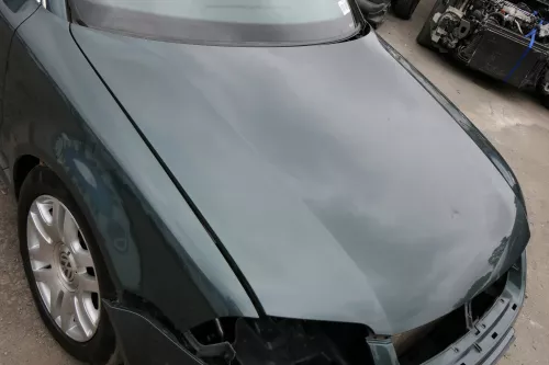 VW Passat 3BG Motorhaube Klappe vorne vorn Haube grün LD6S (128492)