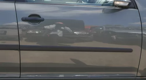 VW Golf 5 V 1K Tür vorne rechts Beifahrertür 4/5-Türer grau grün LA6Q TÜRBLATT (128626)