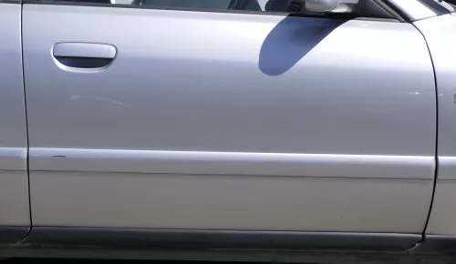 Audi A4 B5 Tür nur Türblatt vorne rechts silber LY7W - Facelift (128856)