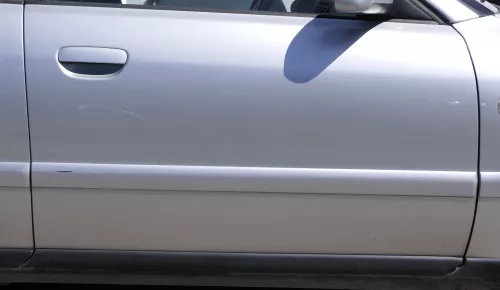 Audi A4 B5 Tür nur Türblatt vorne rechts silber LY7W - Facelift