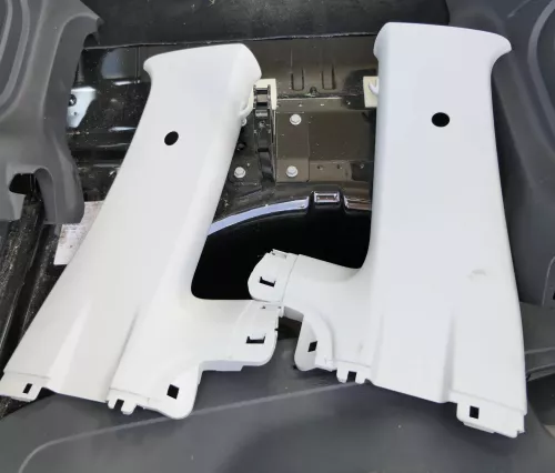 VW Up Mii B-Säulen Verkleidung vorne links + rechts grau Abdeckung