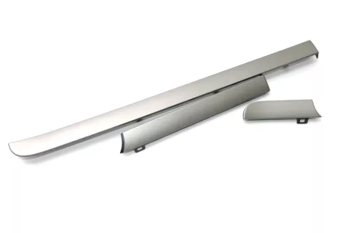 VW Touran Armaturenbrett Verkleidung Klappe Abdeckung Dekor silber  (129303)
