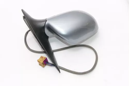 Skoda Fabia 6Y elektrisch Spiegel Außenspiegel rechts grau blau LF7U Glas