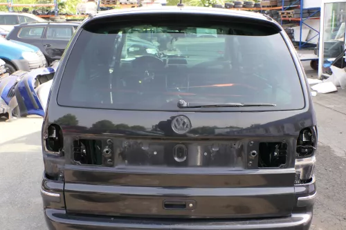VW Sharan 7M Heckklappe Scheibe Klappe hinten ab Bj.2000 schwarz LC9Z Spoiler
