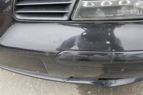 Seat Ibiza 6L Stoßstange Frontstoßstange vorne schwarz LC9Z bis ca.Anfang 2006 c (129507)