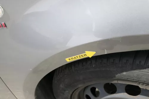 Seat Altea 5P Kotflügel vorne rechts grau LS7U schattengrau (129583)