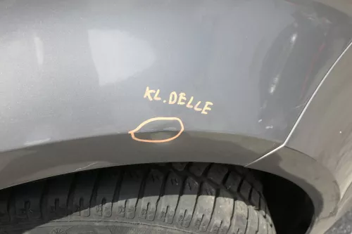 Seat Altea 5P Kotflügel vorne rechts grau LS7U schattengrau (129583)