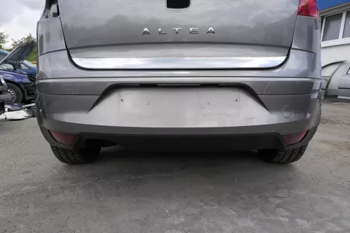 Seat Altea 5P Stoßstange hinten Heckstoßstange Stoßfänger grau LS7U (129591)