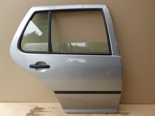 VW Golf 4 Limousine Tür hinten rechts grau blau LD7V summerblue (KEINkombi) (129621)
