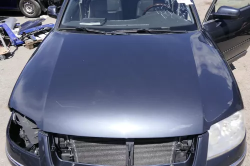 VW Passat 3BG Motorhaube Klappe vorne vorn Haube grau LC7V blue anthrazit (129755)