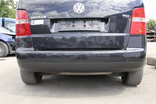 VW Touran 1T Stoßstange hinten Heckstoßstange Stoßfänger schwarz LC9Z me (129971)