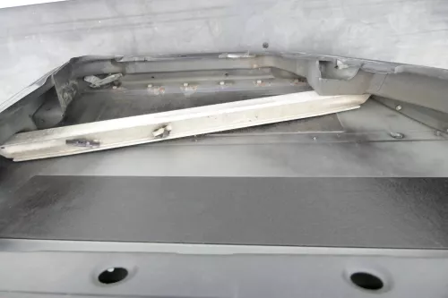 Audi A6 4B C5 Tür Türblatt hinten links blau lila LZ5L (130072)