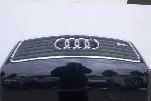 Audi A6 4B Motorhaube Klappe vorn Facelift (ab. Mitte 2002) blau lila LZ5L (130075)