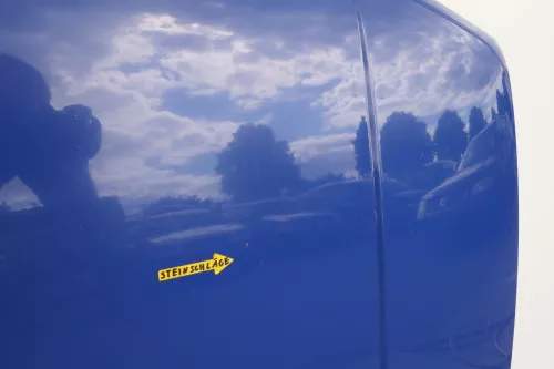 VW Golf 4 Motorhaube Haube Klappe vorne blau LA5C surfblue (130104)