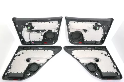 VW Golf Plus 5M 4x Türverkleidung Verkleidung Tür vorn hinten links anthrazit 88 (130188)