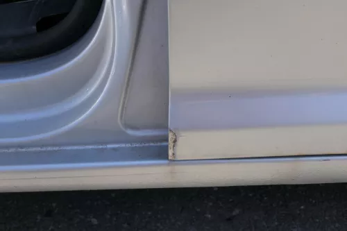 VW Touran 1T 1T3 Tür vorne rechts Beifahrertür grau silber LA7W reflexsilber 1 (130266)