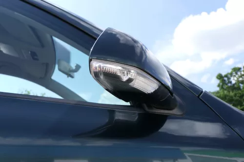 Skoda Octavia 1Z elektrischer Spiegel Außenspiegel rechts grün LF6K (130277)