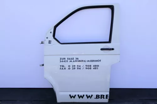 VW T5 Tür vorne links Fahrertür weiß R902 (ohne jegliche Anbauteile)