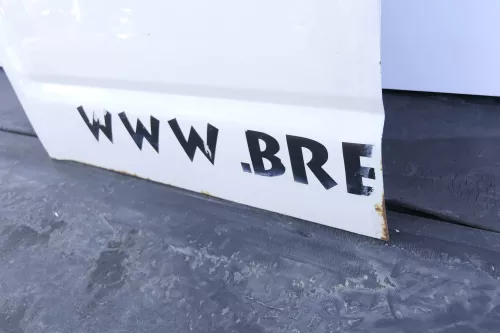 VW T5 Tür vorne links Fahrertür weiß R902 (ohne jegliche Anbauteile) (130325)