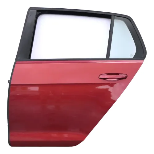 VW Golf 7 5G Tür hinten links 4/5-Türer rot LA3X sunsetred metallic (130386)